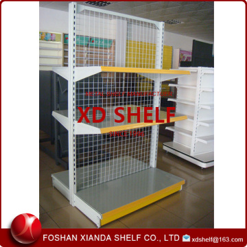 Double-sided Wire Mesh Supermarket Shelf