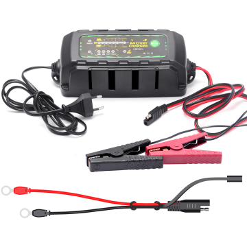 Intelligent 8-Stage Charger: Waterproof, Anti-Spontaneous Combustion, and Anti-Overcharge Management