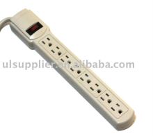 8 outlet UL power strip power outlet relocatable power tap(09-PT6601)