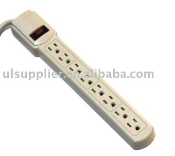 8 outlet UL power strip power outlet relocatable power tap(09-PT6601)