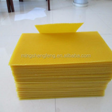 Food grade beeswax made comb foundation sheet