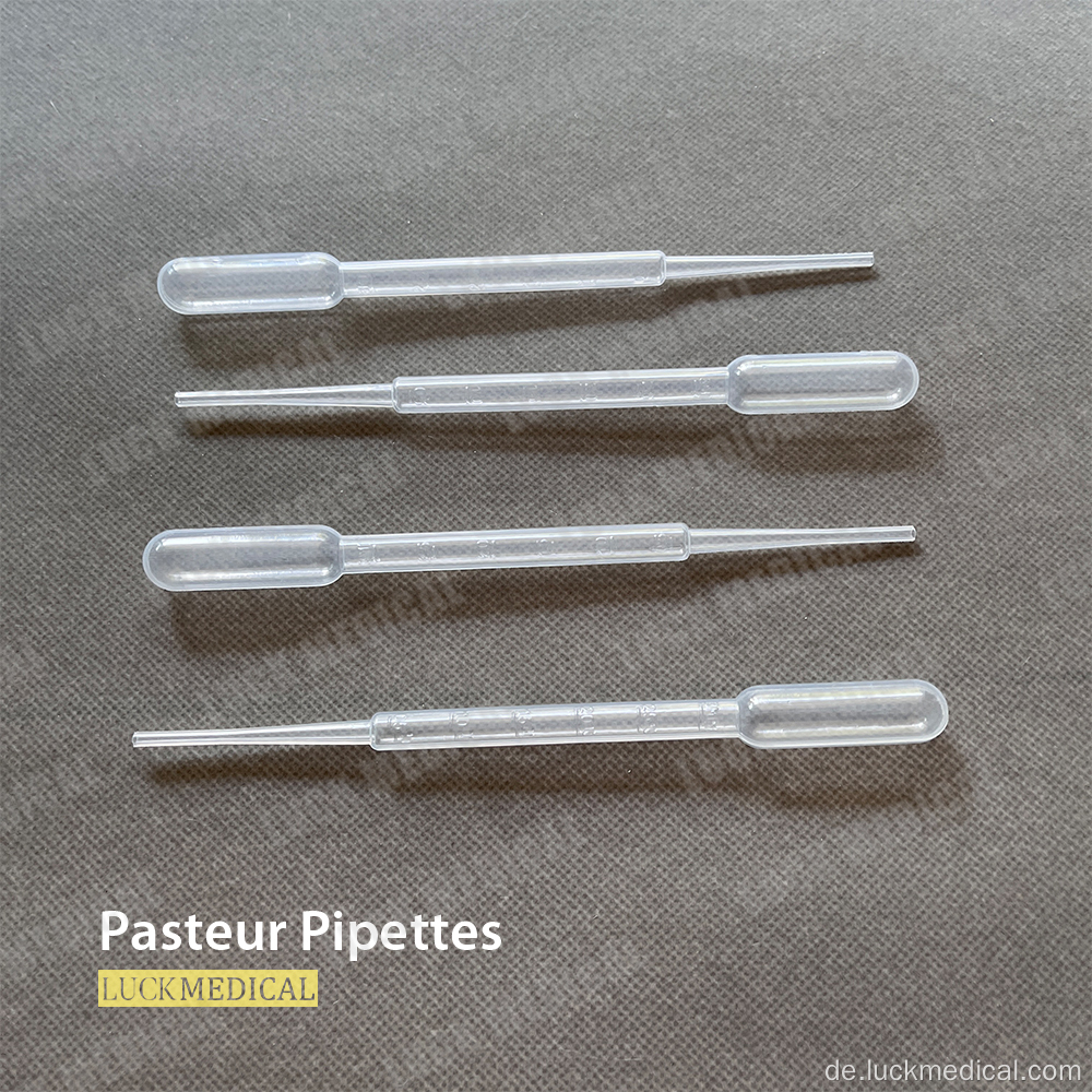 Einwegpasteur -Pipettes Lab