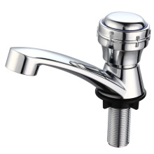 Water Tap with Chromed Surface