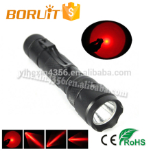 Boruit 502B Red T6 Light Torch Night Light for Hunting