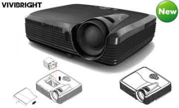 VIVIBRIGHT DLP Resolution XGA 1024X768 Pixels projector For School Education Use