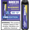 Пользовательский логотип Breeze Pro 2000puff Dissonsable Vape