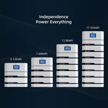 High Voltage steunen stapelbaar solar lithum thuis batterij