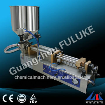 horizontal self-suction filling machine