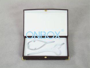 Imitation Leather and Cardboard packaging boxes for key cha