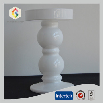 Beaded Shaped Glass Pillar Stand