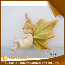 Baubles baby angel with leaves wings souvenir items art and craft