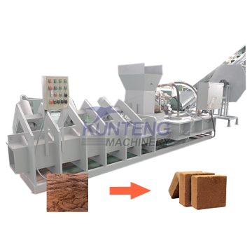 5kg Sri Lanka Coco Peat Coir Pith Block Machine: Making High-Quality Coco Peat Blocks