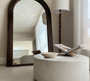 Concrete Round Coffee Table