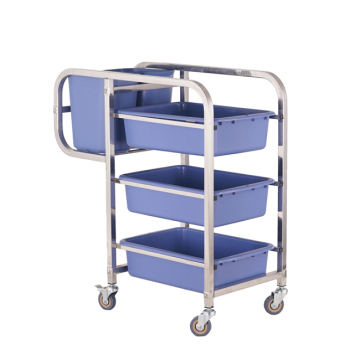 3-Tier Hotel Room Cleaning Service Trolley