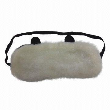 Fashion Velour Eye Mask, Helpful for Nice Sleep, Sponge Interlayer