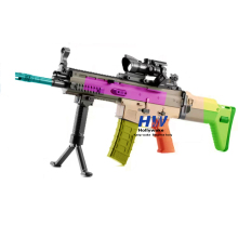 SCAR Gel Blaster Toy Guns for Boys - Soft Bullet Electric Shell Ejecting Wholesale Set