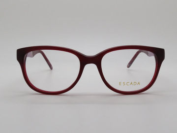 Wine Escada Eyeglasses Branded Optical Frames Ves217g Col.8tsu Acetate Full-rim