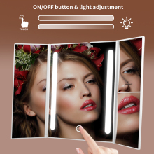 Table Top Mirror With Stand Makeup Vanity Mirror