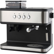 2 in 1 Espresso Drip & Espresso Coffee Maker with Bean Grinder