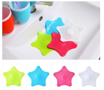 Starfish Shape Bathtub Drain Silicone Stopper