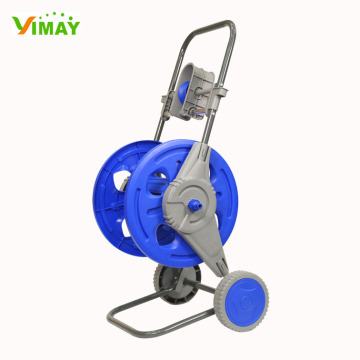 Half-Auto Garden Hose Reel Cart