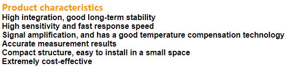 Temperature Compensation Pressure Sensor