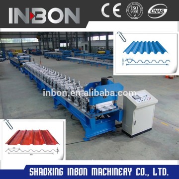 Portable metal roofing roll forming machine