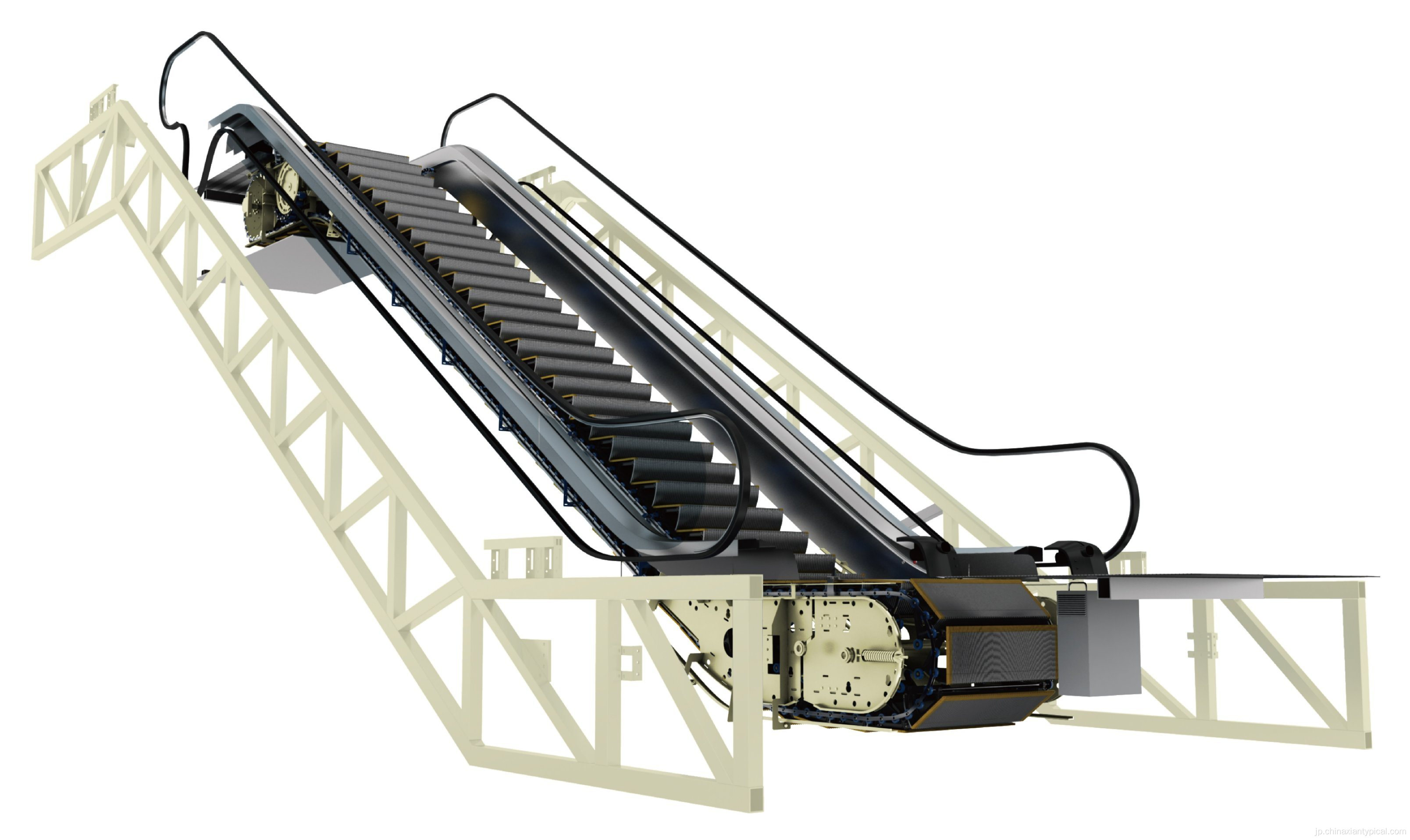 屋内商業経済的な移動エスカレーターの自動開始停止