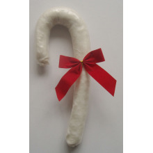 Dog Chew of 12 &quot;White Puffy Candy Cane para cachorro
