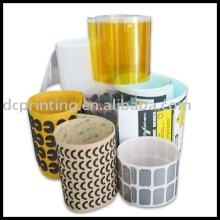 die cut sticker/label