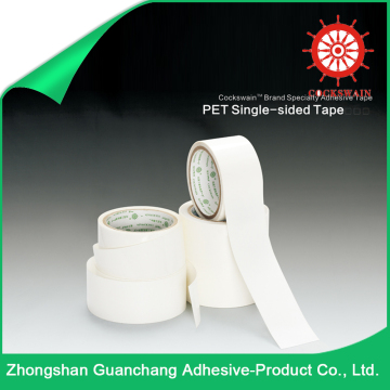 Chinese Products Double Sided Coating Pet Film/ PET Single Sided Tape
