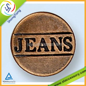 buttons fashion for jeans zinc alloy jeans button new jean button