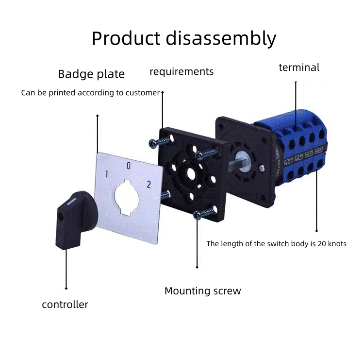 Easy and Quick Installation Transfer Switch