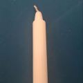 Stick Wick White Houshold Fluted Candles Velas