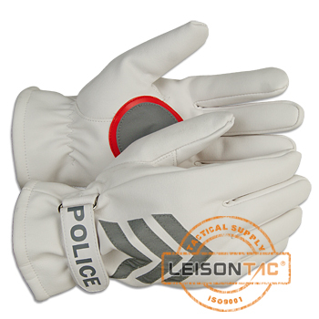 Reflective Thermal Police Gloves (MYST-11)