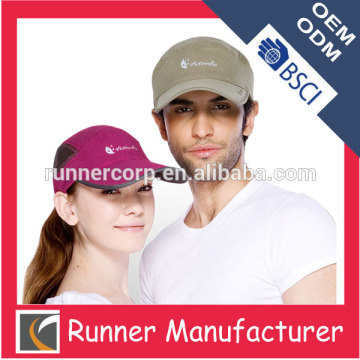 Wholesale nylon folding running hat
