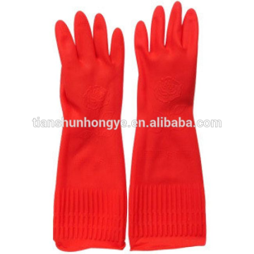 Long Sleeve Rubber Latex Household Gloves