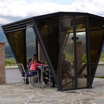 Camping house mobile house sunny room mobile garage folding garage