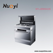 Best sale freestanding chinese gas cooking range with oven for kitchen equipment