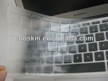 Cooskin top selling transparent Keyboard protecting skin For Macbook