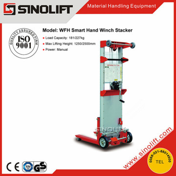 2015 SINOLIFT Smart Manual Hand Winch Stacker with CE Certificates