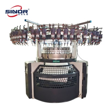 Double Jersey Circular Knitting Machine for Polyester Fur Fabrics