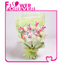 Unique Plush Bunny Bouquet Bridesmaid Gifts