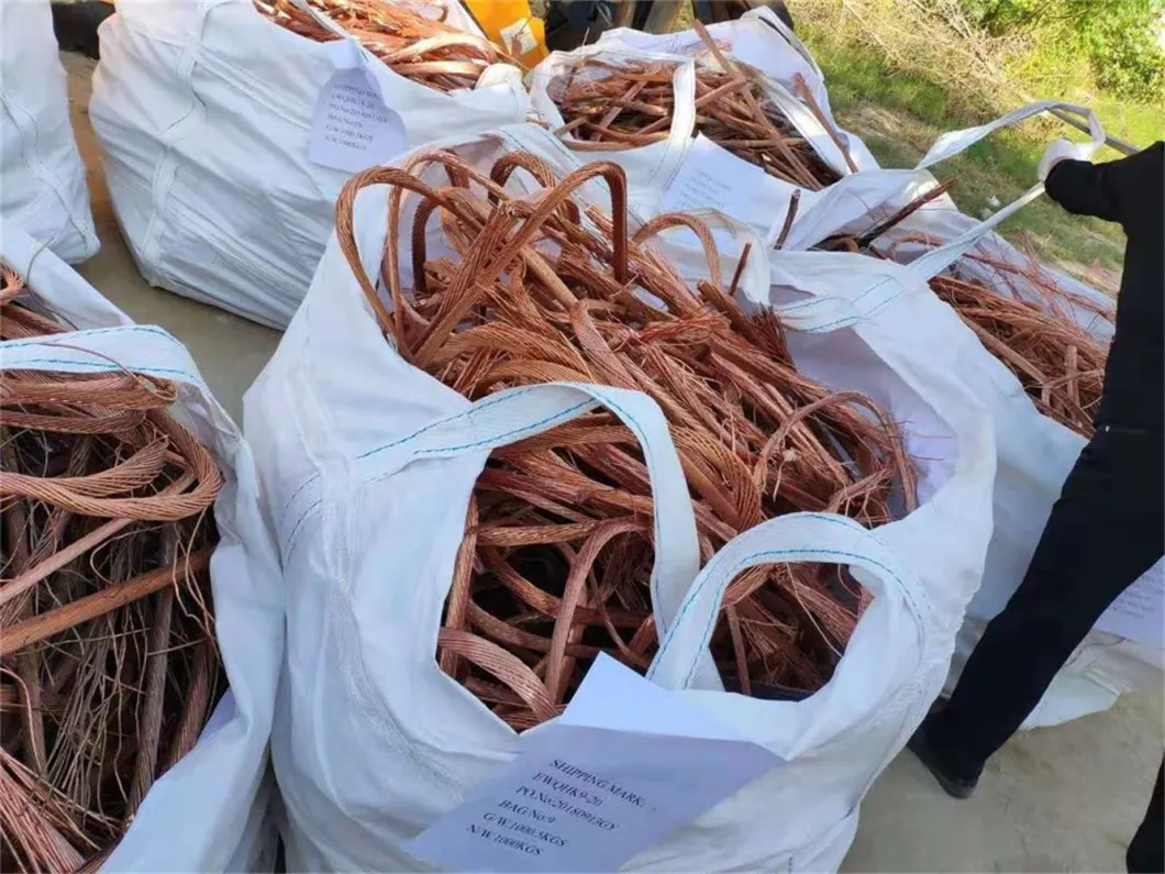 Competitive Price Copper Scrap China Manufacturer 99.95% Copper Wire Scrap