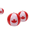 Pelota de playa promocional Canada Maple Leaf