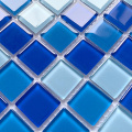 Piscina Cristal Class Mosaic Hoja Azul Arte