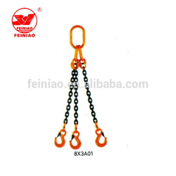 Safety Lifting Chain Sling with Hooks
