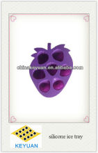 Silicone ice cube tray