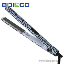 Zebra Stripe Ceramic Coated Hair Flat Iron (E518)