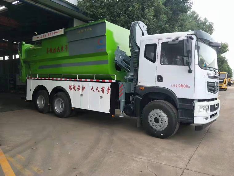 Lift Type Compressed Garbage Truck 7 Jpg